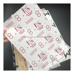 Single-Sided Printed Food Wrap Paper Sheets Fast Packaging Design for Sandwiches Deli Wrapping <b>Milk</b>/Jelly Storage Printed Basket - Product Image 1