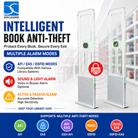 Puerta de Seguridad RFID de 13.56MHz para Bibliotecas, Sistema Antirrobo de Libros ISO15693, Puerta de Detección de Entrada para Bibliotecas XLD-D5903