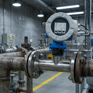 Nouveau débitmètre massique thermique à commande à distance Endress+Hauser 6F5B25 Proline T-mass F 500 DN25 jusqu'à 4 canaux E/S - Product Image 4