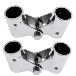 Raccord de tube pliable en acier inoxydable 316 de qualité marine pour <span class=keywords><strong>bateau</strong></span>, pour tube de 22 mm (7/8 pouce) de diamètre extérieur - Product Image 2
