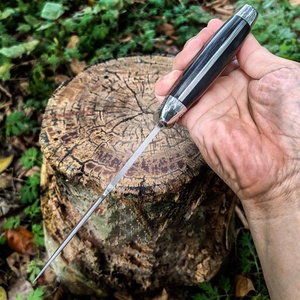 Cuchillo de Acero Inoxidable OEM HK SS182 Break Ice Ver.3.0 con Mango de Madera, Multifuncional, Portátil, con Clip para Cinturón, para Camping, Bricolaje y Corte - Product Image 3