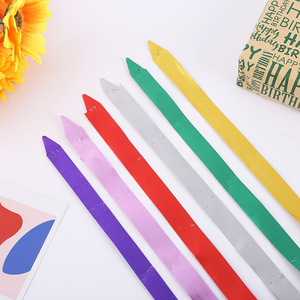 Nouvelle boule de Noël 2026 en aluminium mat plaqué, multi-sections, motif floral, avec ruban, pour cadeaux et fournitures de fête - Product Image 5