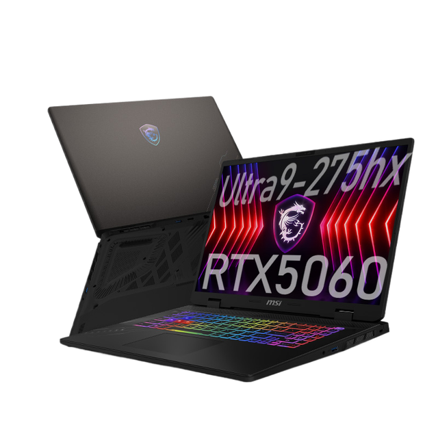 for msi gaming laptop ultra 9 285hx with intel core rtx 5070 5060 english keyboard portable gamer computer juegos