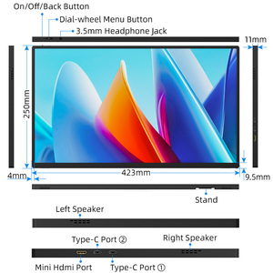 ใหม่ 18.5 นิ้ว PJ185FPC TN LCD 8ms ตอบสนองรวดเร็ว อัตราส่วนภาพ 16:9 ความสว่าง 250cd/m ความคมชัด 1000:1 สำหรับคีออสก์ 18 5 I - Product Image 5