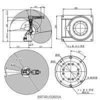Bras robotisé à 6 axes, charge utile de 5 kg, petit bras robotisé pour machine CNC, machine de fraisage