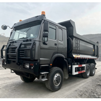 Camion benne SINOTRUK HOWO 6x4 371HP 10 roues 20-30 tonnes, camion benne lourd d'occasion pour l'exploitation minière et la construction