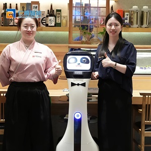 หุ่นยนต์<span class=keywords><strong>ส่ง</strong></span><span class=keywords><strong>อาหาร</strong></span> <span class=keywords><strong>แพนด้า</strong></span> บริการ 4 ถา<span class=keywords><strong>ด</strong></span> ควบคุมผ่านแอป ชาร์จอัตโนมัติ รับน้ำหนักได้ 30 กก. ระบบนำทาง GPS/เลเซอร์ - Product Image 1