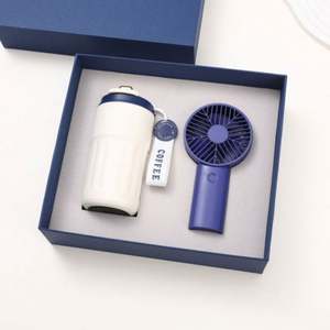 Business Coffee <b>Cup</b> Set Umbrella Charging Treasure Notebook Gift Box Creative Annual Party Gift Custom Logo New Trend Handmade - Product Image 6