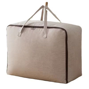 Bolsa de Almacenamiento de Algodón con Logotipo Personalizado al por Mayor, Bolsa de Almacenamiento Plegable para Armario, Bolsa para Mantas para el Hogar o Viajes - Product Image 2