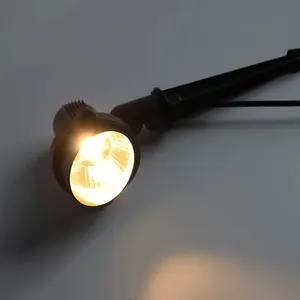 Водонепроницаемая Алюминиевая СВЕТОДИОДНАЯ уличная садовая лампа с шипами IP65, номинальный Источник питания переменного тока для ландшафтного точечного освещения, уличное освещение для деревьев