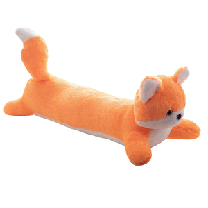 Peluche Volpe Arancione Carina, Seduta e Sdraiata, <span class=keywords><strong>Due</strong></span> Misure, Tessuto Morbido e Delicato sulla Pelle, Imbottitura in Cotone PP, Adorabile Cuscino per Dormire, Regalo Caldo e Accogliente - Product Image 2