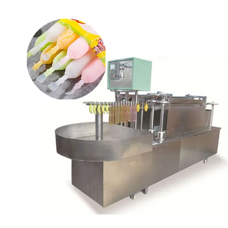 Fabrika Fiyat Otomatik Paslanmaz Çelik Suyu Sıvı Buz Pop doldurma kapaklama makinesi
