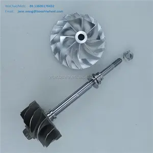 HE551V Wellenrotor 4309078 4956014NX 4956014 4955801 Turbo tw 76,9*81,4mm cw 71*109mm ISX ISX3 ISX 07 STA15 Motor 5350518