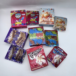 3.5G <strong>Cereal</strong> Paper <strong>Box</strong> Custom Printed Holographic die cut special shaped Packaging Display Paper <strong>Box</strong> for 3.5G Mylar Bag with <strong>Box</strong> - Product Image 1