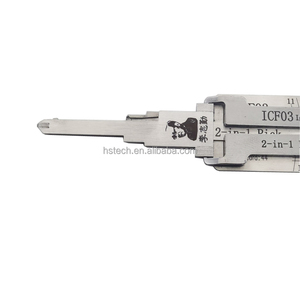Décodeur d'outil de serrurier Lishi ICF03 2 en 1 et outil de clés de véhicules de sélection - Product Image 2