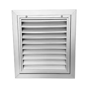 shutter ventilation with fixed deflective blades vent Shutter for outdoor Battery Cabinet