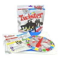 Jeu de société Twister KSF 2022 - Jeu de société unisexe pour les enfants de 5 ans et plus avec des matériaux ABS PP PS, sport de fête en intérieur