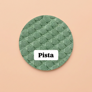 Tissu en maille côtelée de polyester Pista, matière extensible texturée pour la confection de vêtements et l'industrie de la mode, vente en gros - Product Image 6