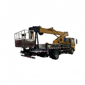 Plateforme de travail en hauteur Isuzu de 32 mètres, plateforme de travail en hauteur capable de se plier, plateforme de travail d'escalade de 32 mètres - Product Image 4