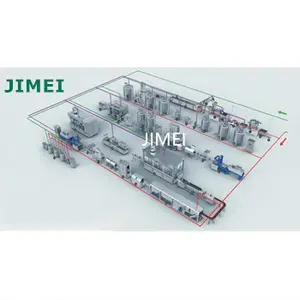 Penuh Lengkap Otomatis Delima Konsentrat Jus Produksi Tanaman dengan Vakum Mengisi Juice Production Line