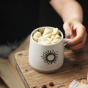 Taza Creativa <span class=keywords><strong>de</strong></span> <span class=keywords><strong>Sol</strong></span> y Luna, Taza <span class=keywords><strong>de</strong></span> <span class=keywords><strong>Café</strong></span> <span class=keywords><strong>de</strong></span> Gres - Product Image 3
