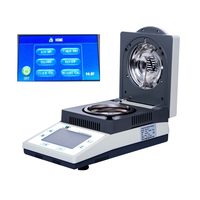 Infrared Moisture Analyzer Digital Moisture Balance Tester 50g 110g Touch Screen Lab Equipment for Coffee Grain