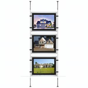 Letrero Luminoso de Acrílico Cristalino Personalizado de Fábrica, con Iluminación LED en el Borde, para Exhibición de Pósteres, Letrero Luminoso de Cristal para Colgar en la Pared - Product Image 1