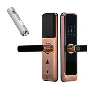 <span class=keywords><strong>Veerman</strong></span>-Cerradura digital inteligente con huella dactilar para hoteles y apartamentos, Tuya, Ttlock, cerradura inteligente con datos en la nube para acceso a la puerta - Product Image 2