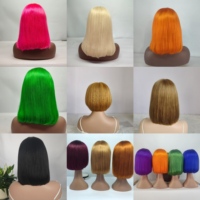 Perruque Bob 13x4 gris argenté transparente pour perruques de cheveux humains brésiliens frontaux en dentelle pour femmes préplumées et pré-collées