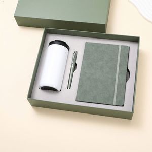 Set de Regalo Corporativo al por Mayor: Taza de Café Aislada, Bolígrafo Exclusivo, Banda Elástica, Cuaderno, Logotipo Personalizado, Caja de Regalo para Oficina - Product Image 1