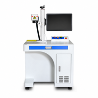 Mesin Penanda Laser Serat CNC Desktop untuk Perhiasan Cincin Gelang Jam Liontin Bingkai Kacamata Pengukir Logam Presisi