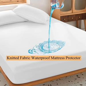 Premium Protector De Colchon Poliéster Jersey Tela Cama A prueba De insectos A prueba De Agua Protectores De Colchón EE. UU. Reducción De Aranceles - Product Image 2