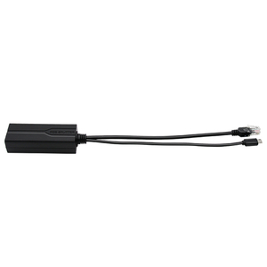Gigabit 100/1000Mbps Rj45 48V <b>USB</b> Separator Power <b>Ethernet</b> Adapter PoE for Non POE Device Zhenqiankj - Product Image 2