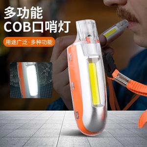 Portable Keychain <b>Light</b> USB <b>Rechargeable</b> <b>LED</b> Touch Control Running Outdoor Safety Warning Lamp - Product Image 4