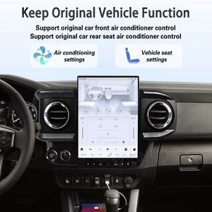 Autoradio Android 13 Qualcomm avec Carplay pour Toyota Tacoma 2016-2023, navigation GPS, lecteur multimédia audio-vidéo, 128 Go - Product Image 4