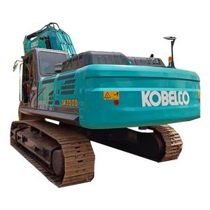 รถขุดตีนตะขาบ KOBELCO SK350 ปี 2021 สภาพดีเยี่ยม ขายดี ใช้งานน้อย ระยะการใช้งาน 4500 มม. เหมาะสำหรับงานขุดร่อง - Product Image 1
