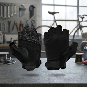 Men <b>Half</b> Finger Cycling Gloves Breathable Lightweight Anti <b>Slip</b> for Gym Weight Lifting OEM ODM Wholesale Manufacturer - Product Image 3