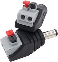 Adaptateur universel de prise d'alimentation CC à connexion rapide 5,5x2,1 mm pour connecteur de bande LED