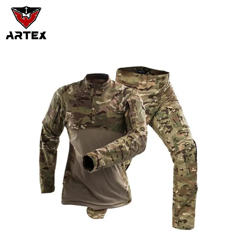 Dibuat sesuai pesanan seragam keamanan warna-warni Set pelindung seragam gaun kamuflase untuk dijual