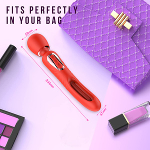 Rechargeable Silicone <b>Wand</b> Massager Intimate Wellness Device OEM Private Label Manufacturer - Product Image 6