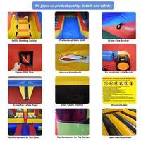 Fabricants de jeux humains, planche de Kickball, jeu de lancer de Football, savon, carnaval gonflable