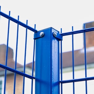 Fabricant de clôtures en grillage double, <span class=keywords><strong>panneau</strong></span> de clôture soudé 2D galvanisé facilement assemblable pour écoles - Product Image 2