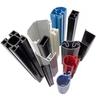 Bonne qualité Profilé de fenêtre en plastique PVC Profilés de toiture en plastique Bande d'extrusion Joints Profilé en plastique ABS PVC Double canal en U