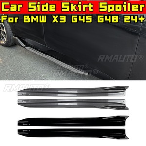 <b>For</b> BMW X3 G45 G48 M Sport 2024+ <b>Car</b> Side Skirt Lip Spoiler Splitter <b>Diffuser</b> Tunning Part <b>Car</b> Side Skirt Splitter Apron - Product Image 1