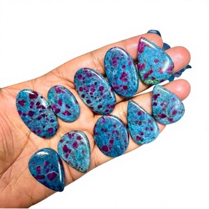 Natural <b>Ruby</b> Kyanite Loose Stones All Mix Shapes Wire-Wrapped for Jewelry Making Third Party Certified Customizable Sizes FAIJAN - Product Image 1