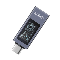 KWS-2301C multifonction affichage numérique DC compteur de puissance type-c testeur de charge de téléphone 4-30V tension ampèremètre 0-12A téléphones mobiles