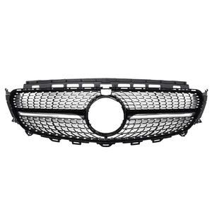 メルセデスベンツE-CLASS 2016-2020用W213エクステリアアクセサリーフロントグリラーダイヤモンド & GTスタイル - Product Image 1