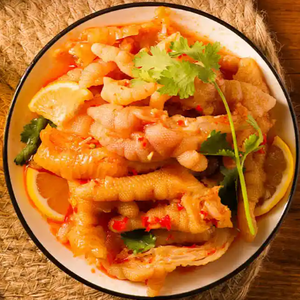 ขนมเอเชีย ขาไก่ดองพริก รสชาติแบบจีน บรรจุในถุง - Product Image 3