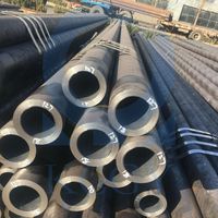 Tubería de Acero sin Costura ASTM A53 de Primera Calidad, Diámetro Recto Ordinario de 20 mm a 219 mm, para Materiales de Construcción