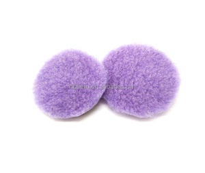 Miếng Đệm Chăm Sóc Xe Hơi 150Mm Miếng Đệm Đánh Bóng Len 6Inch Miếng Đệm Đánh Bóng Len Màu Tím - Product Image 1